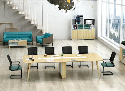 Konferenztisch Büro Tische Besprechungstisch Meeting Möbel Home Office